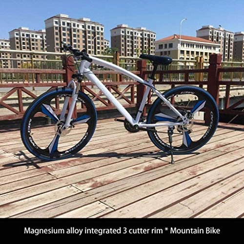 Bicicletas de montaña : QZ Adulto de Bicicletas de montaña, Bicicletas de Doble Freno de Disco for Hombre de montaña, Estudiante de Menores City Road Bicicleta de Carreras, 26 Pulgadas Ruedas de Bicicleta