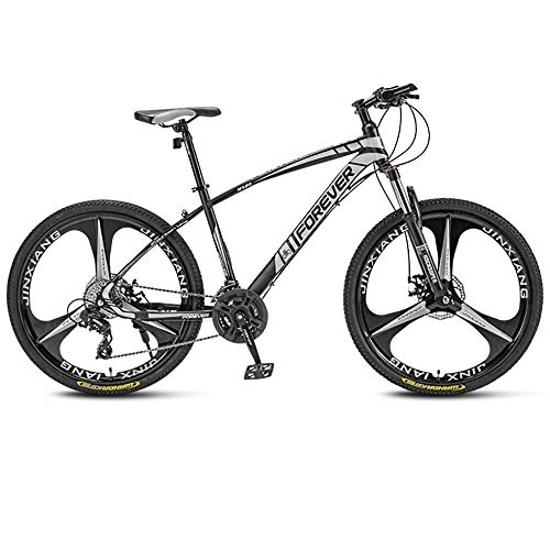 Bicicletas de montaña : SXC Montaña de Bicicleta para Adultos Bici de Las Señoras Hardtail, 24 / 26 / 27.5 Pulgadas Bicicleta para Hombre, Cambio de Piñón, Universal para Hombres y Mujeres 21 / 24 / 27 / 30 Velocidad