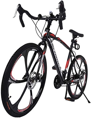 Bicicletas de montaña : SYCY Bicicleta de montaña de 26 Pulgadas Bicicleta de 21 velocidades Bicicleta de montaña MTB de suspensión Completa Bicicletas para Hombres y Mujeres Viajeros Bicicleta de Carretera de Aluminio
