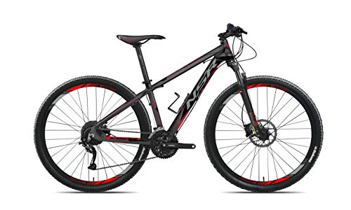 Bicicletas de montaña : Tecnobike NSR X.PRO Hardtail 29' Aluminio High Performance - All Around MTB - Shimano 27 Speed - Antracita / Rojo - Large