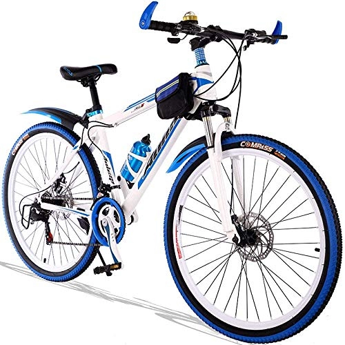 Bicicletas de montaña : WYZXR Freestyle Kids 'Bikes 24-Speed 22-Inch Bicycle Mountain Bike Cambio de Velocidad Masculino y Femenino Adulto Estudiante nio 8-15 aos Adolescente Racing Todoterreno