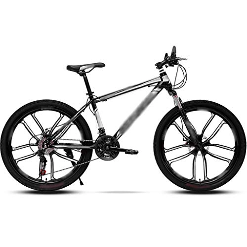 Bicicletas de montaña : YHRJ Bicicleta para Adultos Bicicleta De Carretera De Fitness Todoterreno, Bicicletas De Montaña Unisex, MTB Acero con Alto Contenido De Carbono, Frenos De Disco Dobles