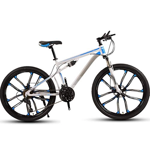 Bicicletas de montaña : YHRJ Bicicleta para Adultos Bicicleta De Montaña para Adultos Todoterreno, Bicicleta De Carretera para Acampar Al Aire Libre, Marco De Acero con Alto Contenido De Carbono MTB