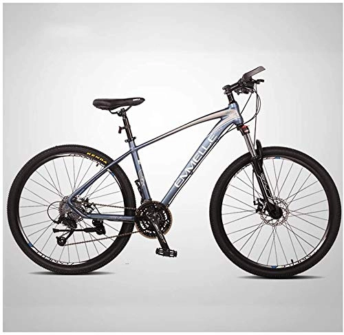 Bicicletas de montaña : YIHGJJYP Bicicleta De Montaa 27 velocidades Bicicletas 27.5" Big neumticos Carril Bici Doble suspensin Aluminio del captulo los Hombres Las Mujeres Bicicletas, Azul