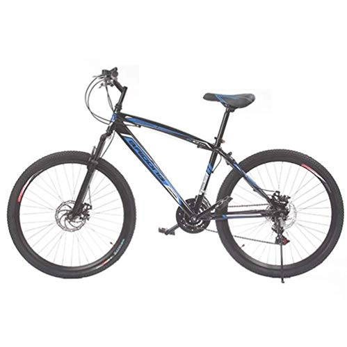 Bicicletas de montaña : YOUSR Bicicleta De Montaña Boy Outdoor Travel Bike, 20 Pulgadas City Road Bicicleta Bicicleta De Estilo Libre Black Blue