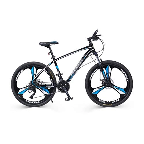 Bicicletas de montaña : ZBL Ruedas de 26 Pulgadas Marco de aleación de Aluminio Bicicleta de montaña para Adultos 27 velocidades, suspensión Completa Frenos de Disco Doble Bicicleta