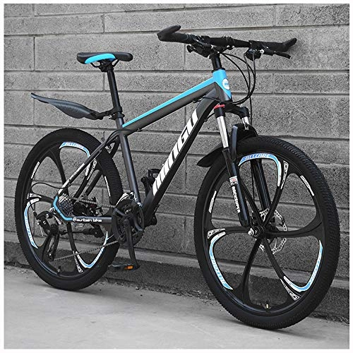Bicicletas de montaña : ZMCOV Bicicleta De Montaa Hardtail con Alto Contenido De Carbono, Bici De Carretera Unisex para Adultos MTB, Asiento Ajustable De Amortiguacin De Bike, 6 Radios, 24 Speed, 24inch