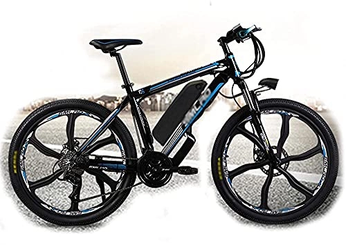 Electric Mountain Bike : 26 Inch Electric Bicycle 48V 350W Electric Bike with 21 Speed Ebike 350W Mountain Bike Torque Sensor System Oil and Gas Lockable Suspension Fork Ebike-48V10AH