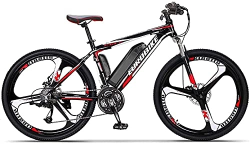 Electric Mountain Bike : CASTOR Electric Bike Bikes, Upgraded Mountain Bike, 250W 26 Inch Bicycle with 36V 10AH LithiumIon Battery for Adults, 27Level Shift Assisted, 7090Km Driving Range