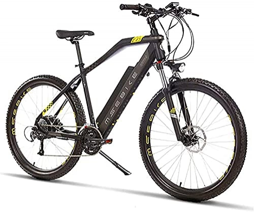 Electric Mountain Bike : CASTOR Electric Bike Electric Bikes for Adult & Teens, Magnesium Alloy Bikes Bicycles All Terrain, 27.5" 48V 400W 13Ah Removable LithiumIon Battery Mountain bike for Men