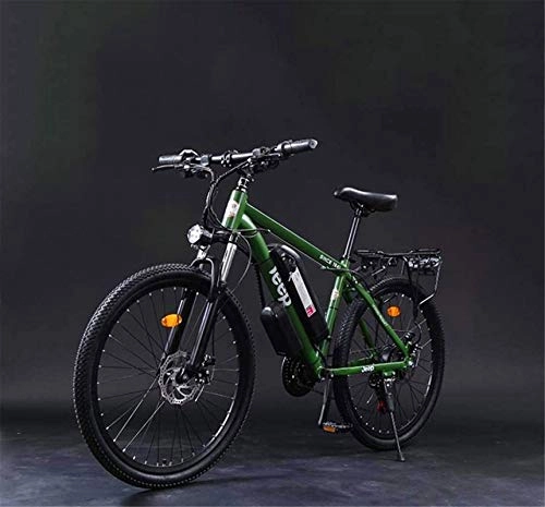 Electric Mountain Bike : CLOTHES Electric Mountain Bike, Adult 26 Inch Electric Mountain Bike, 36V Lithium Battery Aluminum Alloy Electric Bicycle, LCD Display Anti-Theft Device 24 speed, Bicycle (Color : D, Size : 10AH)