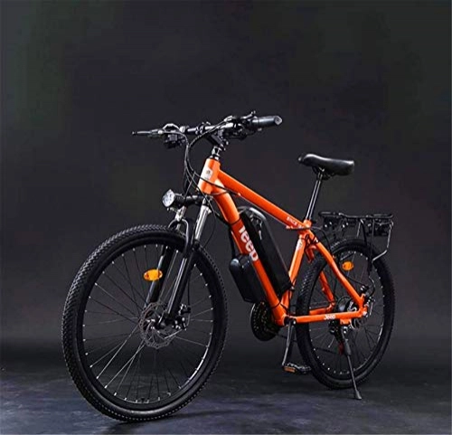 Electric Mountain Bike : CLOTHES Electric Mountain Bike, Adult 26 Inch Electric Mountain Bike, 36V Lithium Battery Aluminum Alloy Electric Bicycle, LCD Display Anti-Theft Device, Bicycle (Color : D, Size : 10AH)