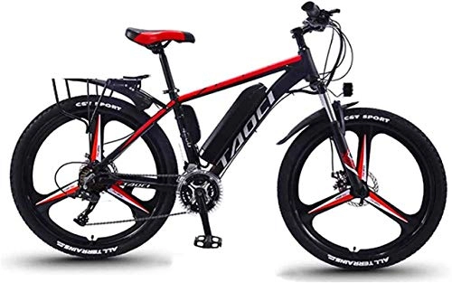 Electric Mountain Bike : Electric Bike Electric Mountain Bike 26" Electric Bikes for Adults, 8AH, 10AH, 13AH Removable Lithium-Ion Battery Bicycle Ebike, 27 Speed Shifter Mountain Ebike for Outdoor Cycling Travel Work Out Lithiu