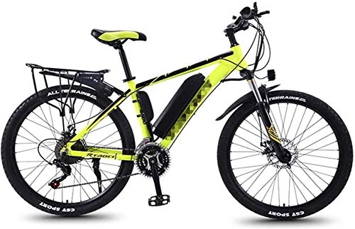Electric Mountain Bike : Electric Bike Electric Mountain Bike 26'' Electric Mountain Bike for Adults, 30 Speed Gear MTB Ebikes And Three Working Modes, All Terrain Commute Fat Tire Ebike for Men Women Ladies Lithium Battery B