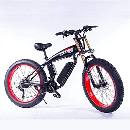 Electric Mountain Bike : Electric Bike Electric Mountain Bike 26" Electric Mountain Bike with Lithium-Ion36v 13Ah Battery 350W High-Power Motor Aluminium Electric Bicycle with LCD Display Suitable for the jungle trails, the s
