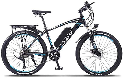 Electric Mountain Bike : Electric Bike Electric Mountain Bike 26 in Electric Bikes for Adults 350W Aluminum Alloy Mountain E- Bikes with 36V13ah Lithium Battery and Controller, Double Disc Brake 27 Speed Bicycle Boost Enduran