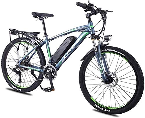 Electric Mountain Bike : Electric Bike Electric Mountain Bike 26 Inch Wheel Electric Bike Aluminum Alloy 36V 13AH Lithium Battery Mountain Cycling Bicycle, 27 Transmission City Bike Lightweight for the jungle trails, the snow