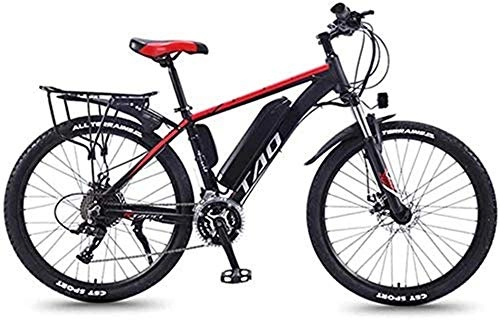 Electric Mountain Bike : Electric Bike Electric Mountain Bike 350W Aluminum Alloy Mountain Electric Bicycle, 26 inches Equipped with a Removable 36V Lithium Battery with Automatic Power-Off Braking and 3 Working Modes, Adult