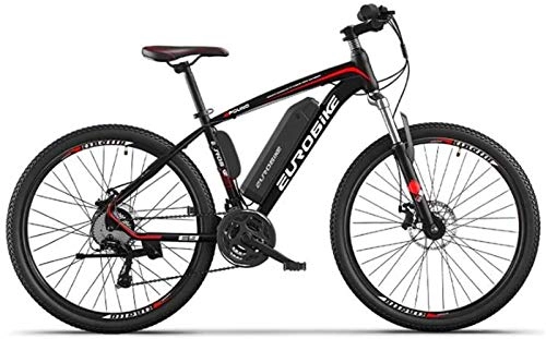 Electric Mountain Bike : Electric Bike Electric Mountain Bike Adult 26 Inch Electric Mountain Bike, 36V Lithium Battery, 27 Speed Aerospace Aluminum Alloy Offroad Electric Bicycle for the jungle trails, the snow, the beach, t