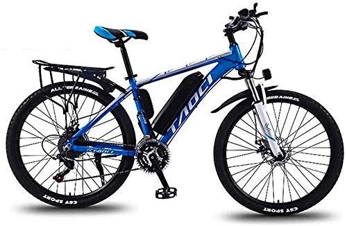 Electric Mountain Bike : Electric Bike Electric Mountain Bike Adult 26 Inch Electric Mountain Bikes, 36V Lithium Battery Aluminum Alloy Frame, With Multi-Function LCD Display 5-gear Assist Electric Bicycle for the jungle trai