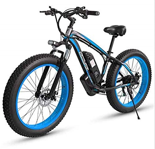 Electric Mountain Bike : Electric Bike Electric Mountain Bike Alloy Frame 27-Speed Electric Mountain Bike, Fast Speed 26" Electric Bicycle for Outdoor Cycling Travel Work Out for the jungle trails, the snow, the beach, the hi