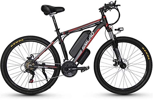 Electric Mountain Bike : Electric Bike Electric Mountain Bike Electric Bike for Adult 26" Mountain Electric Bicycle Ebike 48V 10 / 15AH Removable Lithium Battery 350W Powerful Motor, 27 Speed And 3 Working Modes Lithium Battery