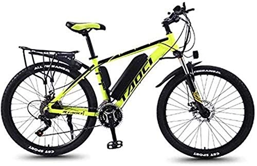 Electric Mountain Bike : Electric Bike Electric Mountain Bike Electric Mountain / Universal Bike, 26-inch 27-Speed Bicycle with Removable Lithium-ion Battery (36V 350W 8Ah) Dual disc Brake Bicycle, Adult Riding Exercise Bike, Y