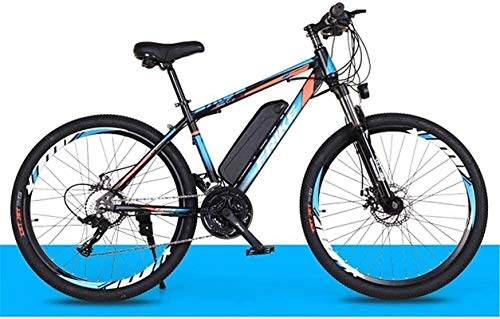 Electric Mountain Bike : Electric Bike Electric Mountain Bike Electric Snow Bike, Electric Mountain Bike 26-inch City Bike, Adult Electric Bike with Detachable 36V 8Ah Lithium ion Battery in Three Working Modes, Load Capacity