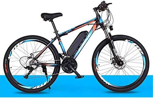 Electric Mountain Bike : Electric Bike Electric Mountain Bike Electric Snow Bike, Electric Mountain Bike 26-Inch with Removable 36V 8Ah Lithium-Ion Battery Three Working Modes Load Capacity 200 Kg Lithium Battery Beach Cruise