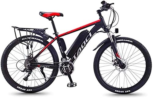 Electric Mountain Bike : Electric Bike Electric Mountain Bike Electric Snow Bike, Fast Electric Bikes for Adults 26 inch 36V 350W 10AH Removable Lithium-Ion Battery Bicycle Magnesium Alloy Ebikes Bicycles All Terrain for Outd