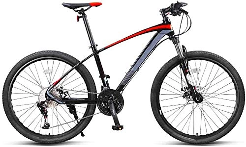Electric Mountain Bike : Electric Bike Electric Mountain Bike Mountain Bikes Bicycle Full Suspension MTB for Men / Women, Front Suspension, 33-Speed, 27.5-Inch Wheels, Mechanical Disc Brakes for the jungle trails, the snow, the