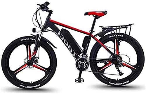 Electric Mountain Bike : Electric Bikes, 350W 26 Inch Electric Bicycle Mountain Beach Snow Bike for Adults, Aluminum Electric Scooter Gear Ebike with 36V 13Ah Removable Lithium-Ion Battery Mountain Ebike for Mens , E-Bike