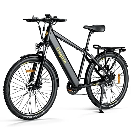 Electric Mountain Bike : Electric Bikes, Eleglide T1 Electric Bicycle Mountain Bike, 27.5" E bike Commute Trekking E-bike with 36V 12.5Ah Removable Li-Ion Battery, LCD Display, Shimano 7 Speed, Dual Disk Brake