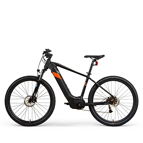 Electric Mountain Bike : Electric Bikes for Adults Electric Bike for Adults 18MPH 250W Motor 27.5inch Electric Mountain Bicycle 36V 14Ah Hide Lithium Battery Ebike (Color : Black)
