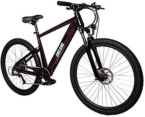 Electric Mountain Bike : Electric Mountain Bike, Electric Bicycle 27.5 inch Hidden Battery and Front and Rear Shock Absorber Battery Mountain Bike, with 36V 10.4Ah 250W Lithium ion Battery, Used for Outdoor Cycling Travel Exe