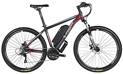 Electric Mountain Bike : Electric Mountain Bike, Electric mountain bike, 36V10AH lithium battery hybrid bicycle, (26-29 inches) bicycle snowmobile 24 speed gear mechanical line pull disc brake three working modes , Bicycle