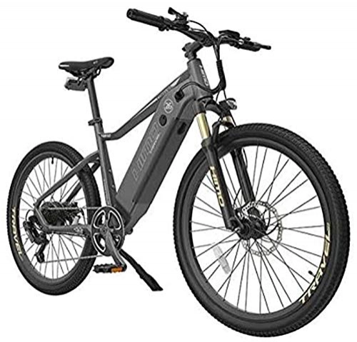 Electric Mountain Bike : Electric Snow Bike, 26 Inch Electric Mountain Bike for Adult with 48V 10Ah Lithium Ion Battery / 250W DC Motor, 7S Variable Speed System, Lightweight Aluminum Alloy Frame Lithium Battery Beach Cruiser f