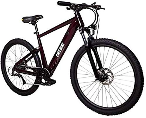 Electric Mountain Bike : Electric Snow Bike, Electric Bike 27.5 in Electric Mountain Bike Max Speed 32Km / H with 36V 10.4Ah 250W Lithium-Ion Battery for Outdoor Cycling Travel Work Out Lithium Battery Beach Cruiser for Adults