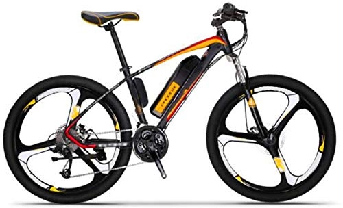 Electric Mountain Bike : Erik Xian Electric Bike Electric Mountain Bike 26 inch Mountain Electric Bikes, bold suspension fork Aluminum alloy boost Bicycle Adult Cycling for the jungle trails, the snow, the beach, the hi