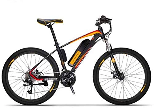 Electric Mountain Bike : Fangfang Electric Bikes, 26 inch Electric Bikes, 36V 250W Offroad Bikes 27 speed boost Bicycle Adult Sports Outdoor Cycling, E-Bike (Color : Yellow)