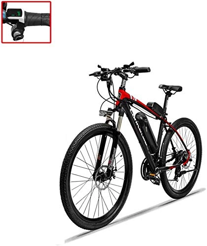 Electric Mountain Bike : Fangfang Electric Bikes, Adult 26 Inch Electric Mountain Bike, 36V10.4 Lithium Battery Aluminum Alloy Electric Assisted Bicycle, E-Bike (Color : B)