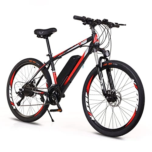 Electric Mountain Bike : FMOPQ Adult Electric Bike 250W 36V Lithium Battery Electric Mountain Bike 27 Speed Electric Off-Road Bicycle