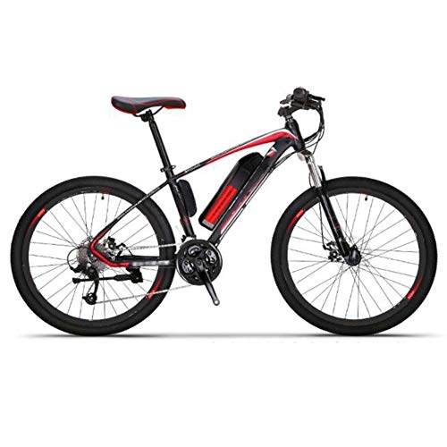 Electric Mountain Bike : FZYE 26 inch Electric Bikes, 36V 250W Offroad Bikes 27 speed boost Bicycle Adult Sports Outdoor Cycling, Red