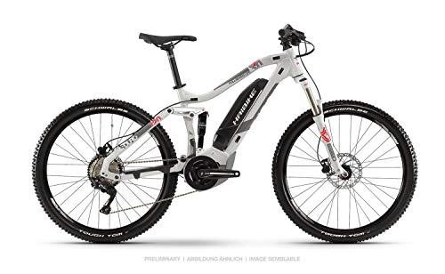 Electric Mountain Bike : HAIBIKE Sduro FullSeven Life 3.0 27.5 Inch Women's Pedelec E-Bike MTB Grey / Red 2019, Grau / Coral / Grau, XL