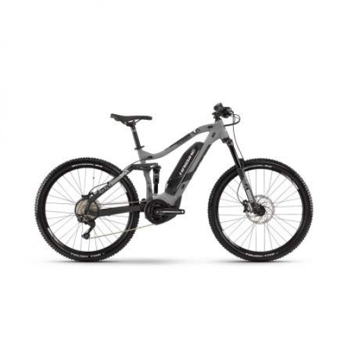 Electric Mountain Bike : HAIBIKE Sduro FullSeven LT 3.0 27.5 Inch Pedelec E-Bike MTB Grey / Black 2019, Grau / Schwarz / Wei matt, M