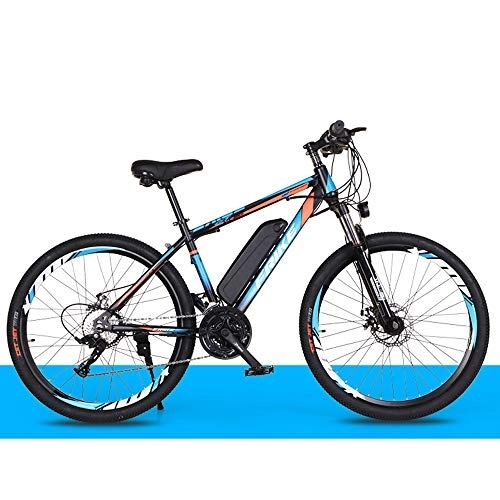 Electric Mountain Bike : HOUSEHOLD 26-inch Lithium Battery Mountain Bike, Adult Electric Bicycle, Variable Speed Cross-country Power Bicycle, Load Capacity Above 200KG