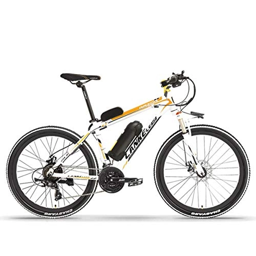 Electric Mountain Bike : MERRYHE Electric Bicycle 26 inch 48V10AH City Bicycle Electric Mountain Bike Adult Moped Removable Lithium Battery, B-48V10ah