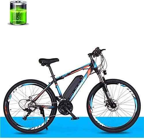 Electric Mountain Bike : MQJ Ebikes Electric Bicycle, 26 inch Electric Mountain Bike Adult Variable Speed Off-Road 36V250W Motor / 10Ah Lithium Battery 50Km, 27-Speed City Bike