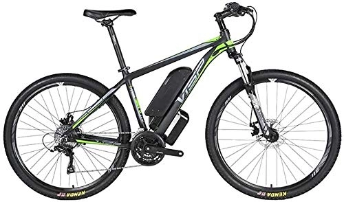 Electric Mountain Bike : PARTAS Sightseeing / Commuting Tool - Electric Bikes For Adult, 24-speed Transmission 36v / 10ah Removable Lithium Battery Aluminum Alloy Frame 26-inch Electric Mountain Bike Suitable