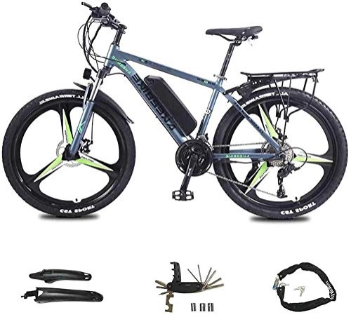 Electric Mountain Bike : PARTAS Sightseeing / Commuting Tool - Electric Bikes For Adult, 26-Inch Electric Mountain Bike, 8ah Lithium Battery 36v / 350w High Speed Motor Aluminum Alloy Frame Suitable For Urban Roads And Mountains